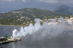 fuochi al porto